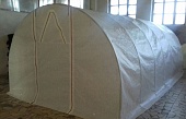 Теплица "Белоснежка" 3х4,5х2,1 м (профиль - стальной оцинкованный каркас)
